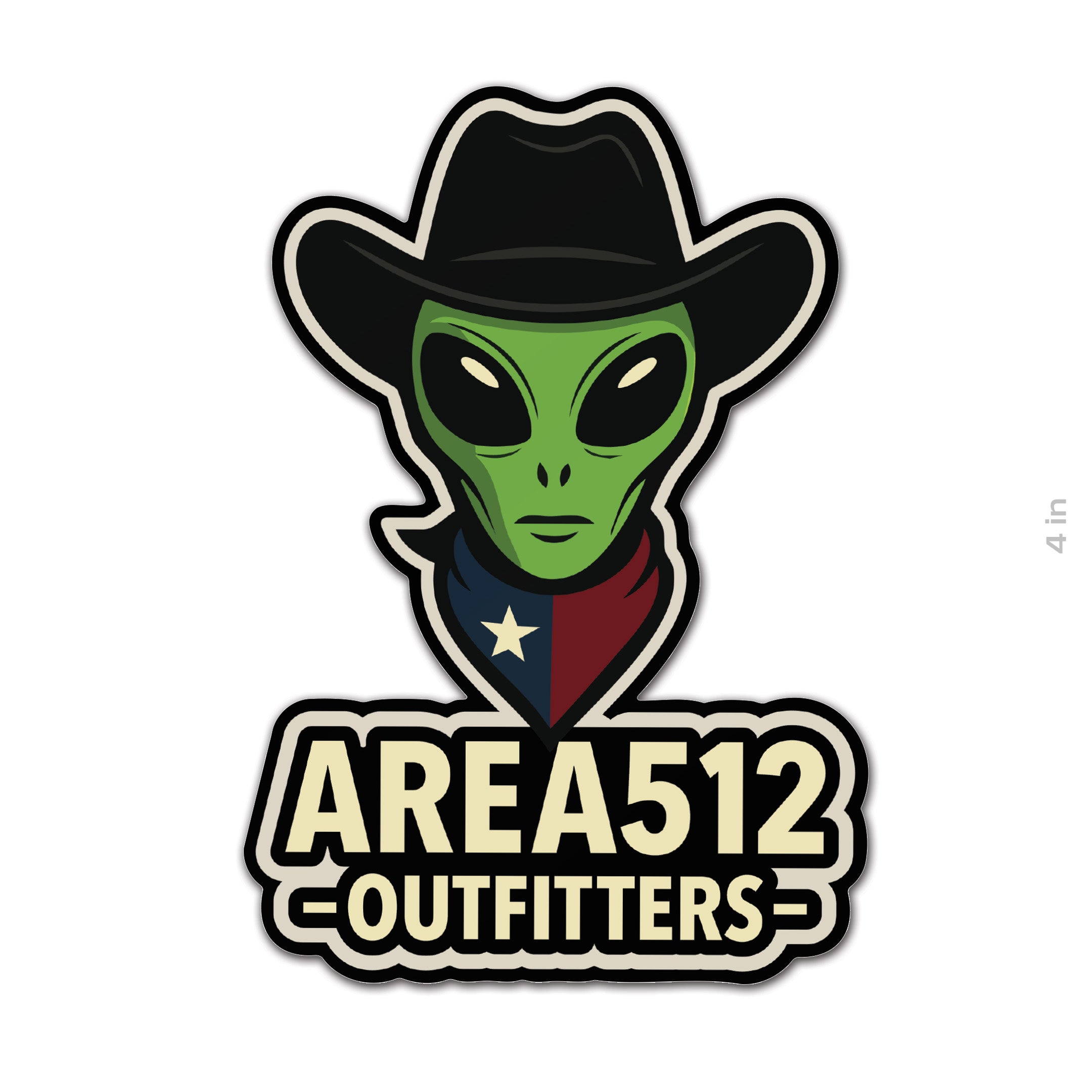 Area 512 Logo Sticker